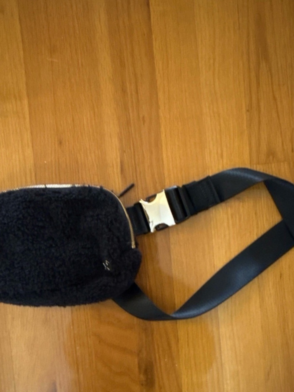 lululemon athletica Black Sherpa Belt Bag